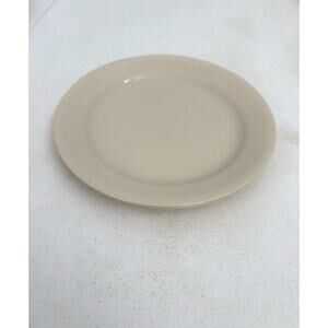 Vintage Corelle by Corning sandstone cream 7.25" salad plates set of 2